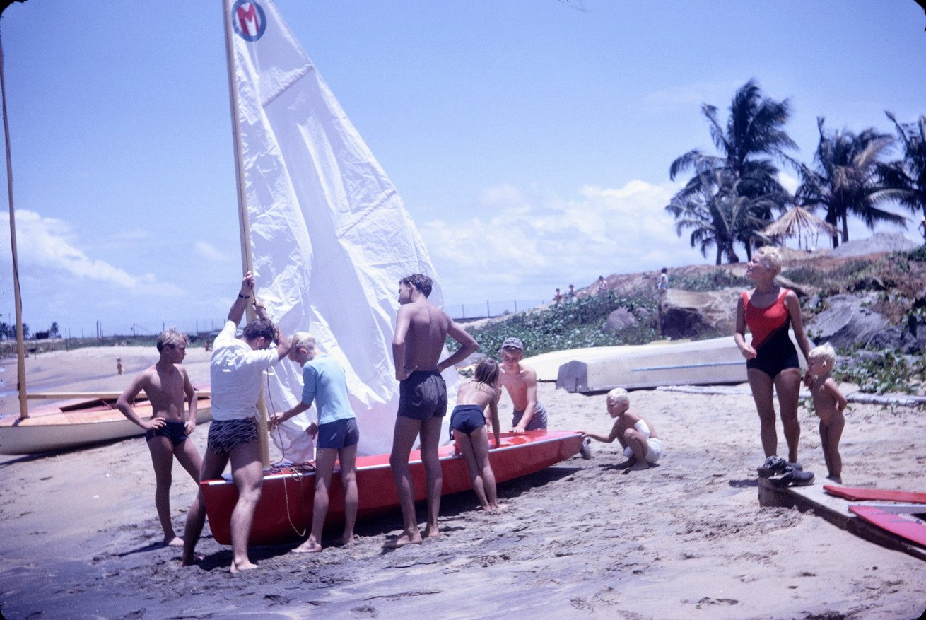 My sailing boat